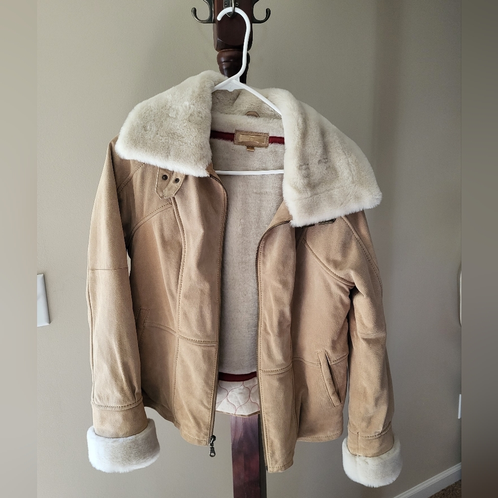 Suede Wilson's Leather Coat
